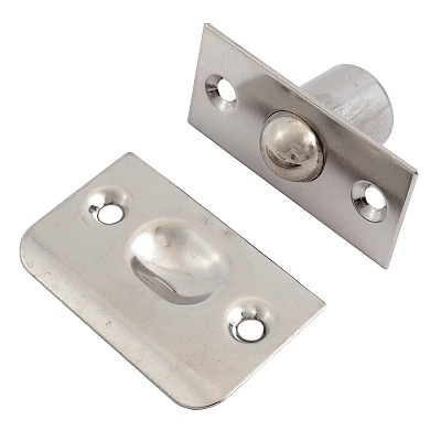 Брава за врата тип топка 53/37/18мм неръждавейка