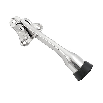 Стопер за гаражна врата 13 см,  сат никел