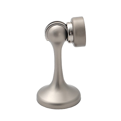 Стопер за врата магнитен държач, сребрист