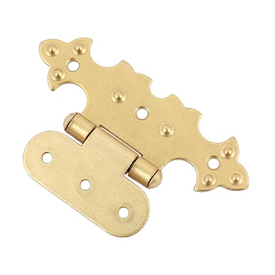 Мебелна панта ZMU4 77x47x43x1.5 с  орнамент  злато