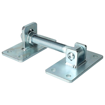 Панта регулируема, 50x115x5мм с 2 основи, M18