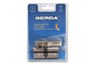 Патронник GERDA 30/35 5кл никел блистер.