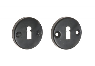 Розетка обикновен ключ, черна NADIA