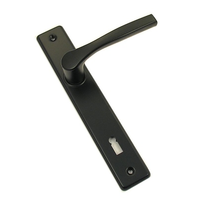 Дръжка тясна 36мм за брава 90 секретна черна