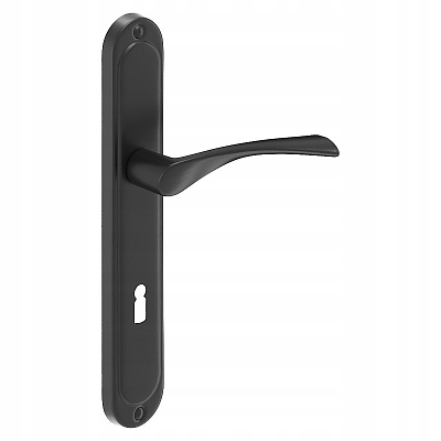 Дръжка за врата Nico черна 90 об.ключ