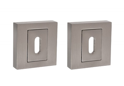 Розетка обикновн ключ ALBA, никел-сатен