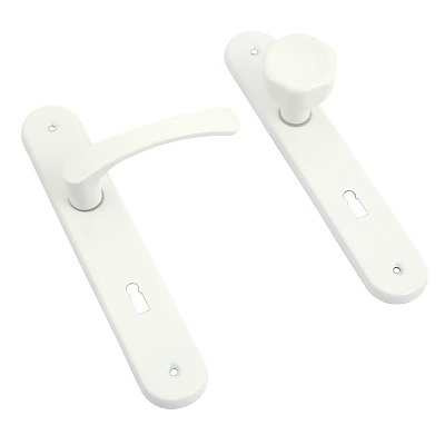 Дръжка с топка за врата 90 секретна бяла 