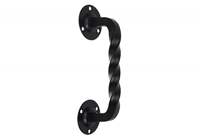 Дръжка за врата, изтегляща 103 140x52x2, черна