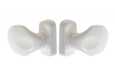 Дръжка  топка 2 части бяла