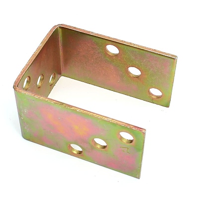 Основа U-образна  120 mm   120x60x120x3 mm ж.цинк