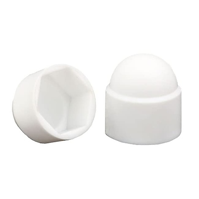 PVC капи за болт, бели