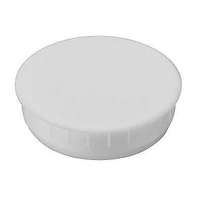 Тапа за отвор фи 35 на мебелна панта, бял RAL1016