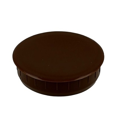 Тапа за отвор фи 35 на мебелна панта, венге  RAL8019